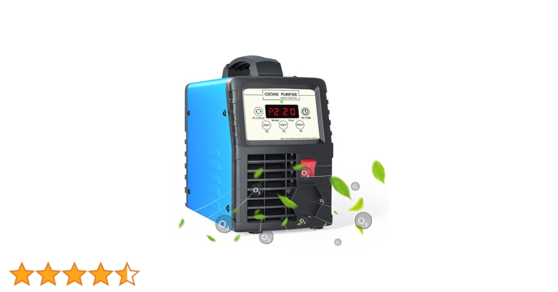 新品⭐️オゾン発生器 10000mg/h 脱臭機 水生成器 脱臭機 空気清浄 Amazon | オゾン発生器 【PSE認証済】10000mg/h 業務用オゾン